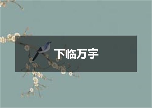 下临万宇