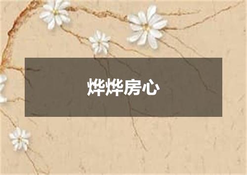 烨烨房心