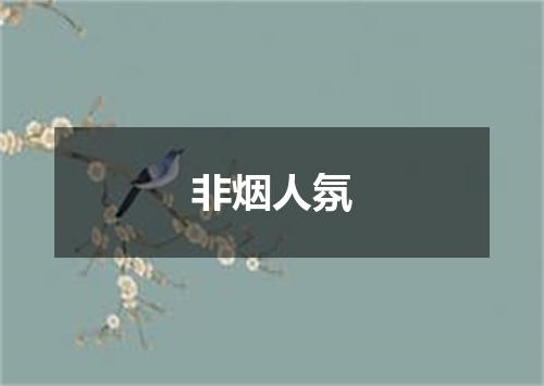 非烟人氛