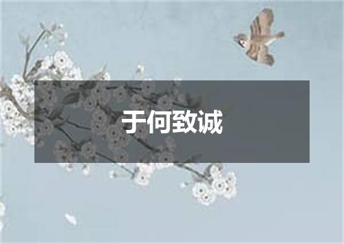 于何致诚