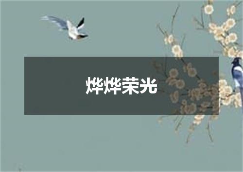 烨烨荣光