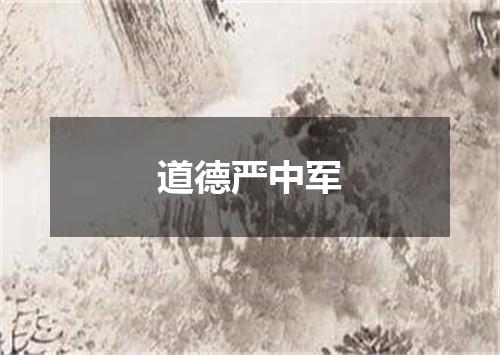 道德严中军