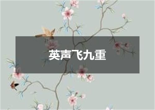 英声飞九重