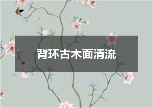 背环古木面清流