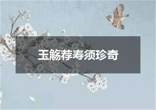 玉觞荐寿须珍奇