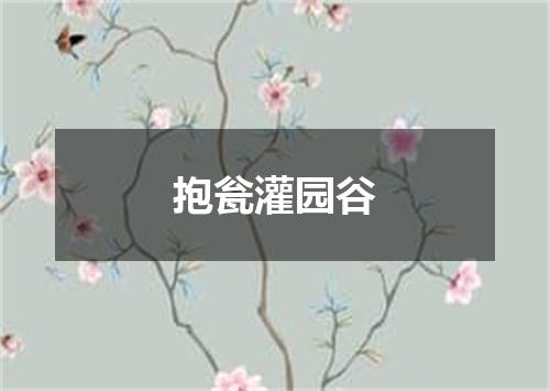 抱瓮灌园谷