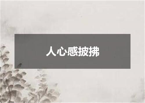 人心感披拂