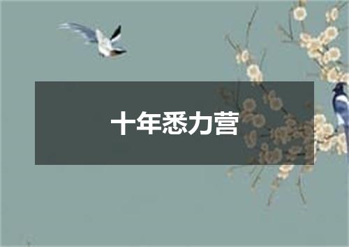 十年悉力营