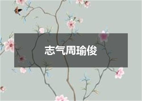 志气周瑜俊