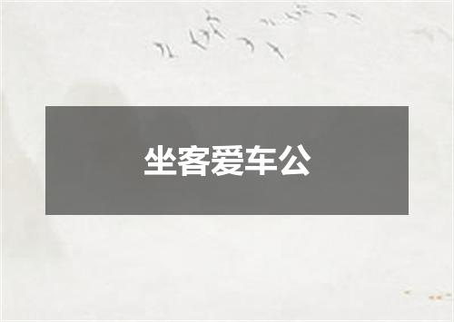 坐客爱车公