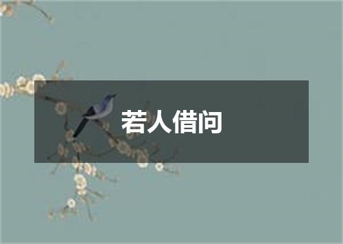 若人借问