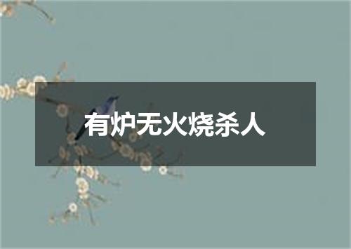 有炉无火烧杀人