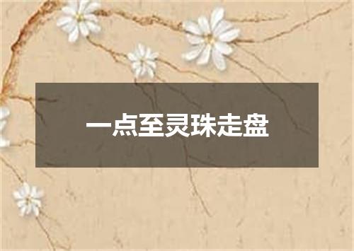 一点至灵珠走盘