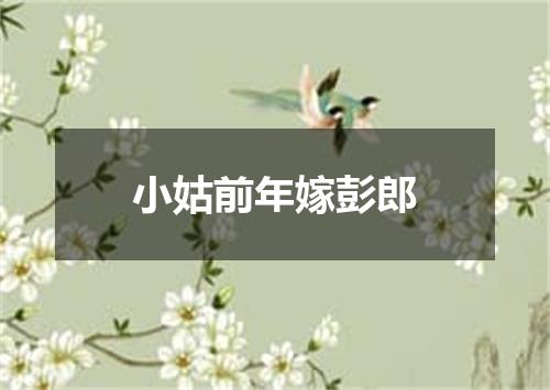 小姑前年嫁彭郎