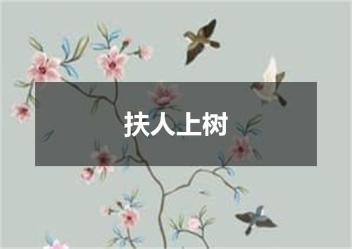 扶人上树