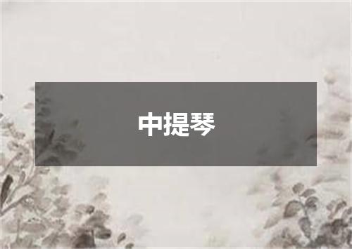 中提琴