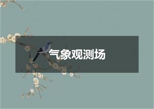 气象观测场