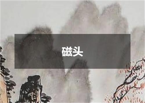 磁头