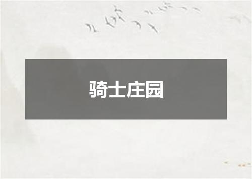 骑士庄园