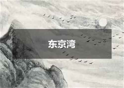 东京湾