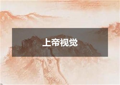 上帝视觉
