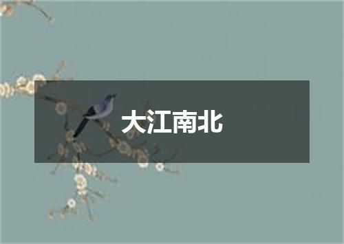 大江南北