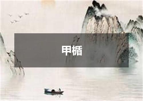 甲楯