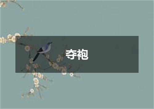 夺袍