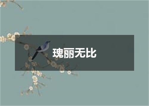 瑰丽无比