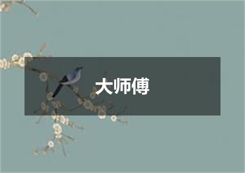 大师傅