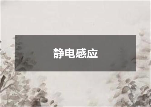 静电感应