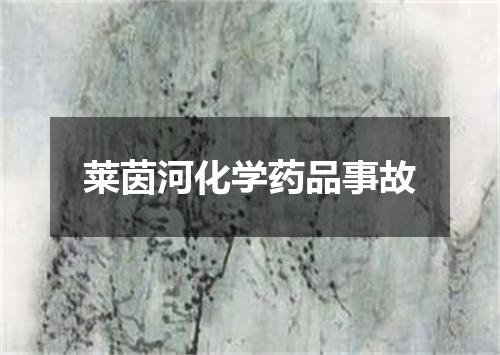 莱茵河化学药品事故