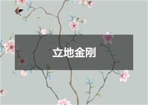 立地金刚