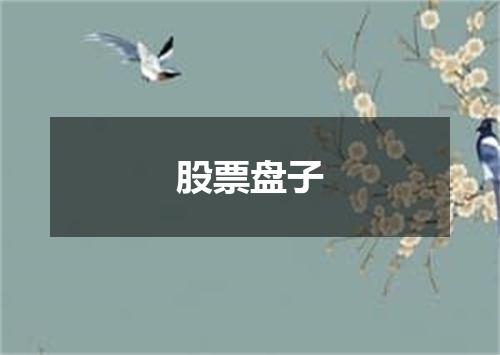 股票盘子