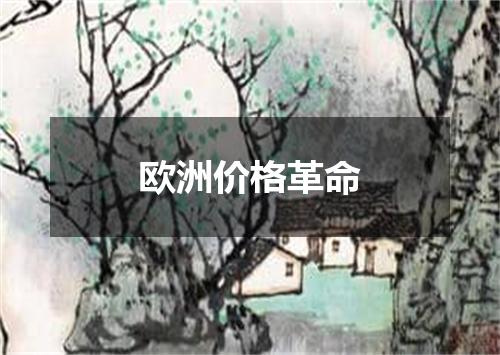 欧洲价格革命
