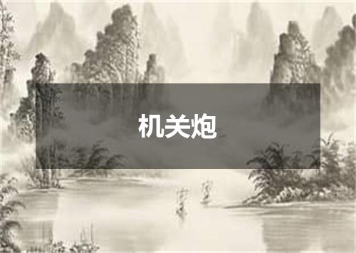 机关炮