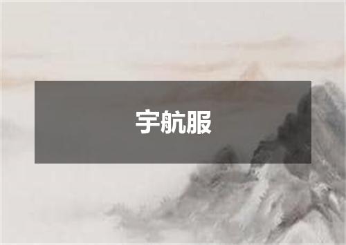 宇航服