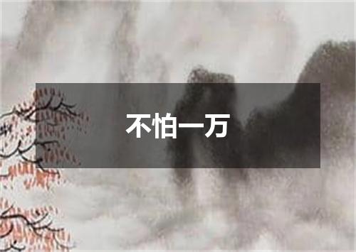 不怕一万