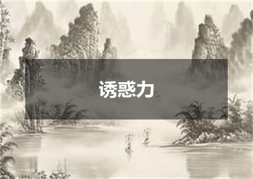 诱惑力