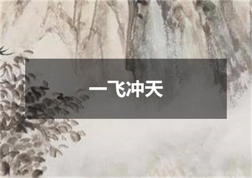 一飞冲天