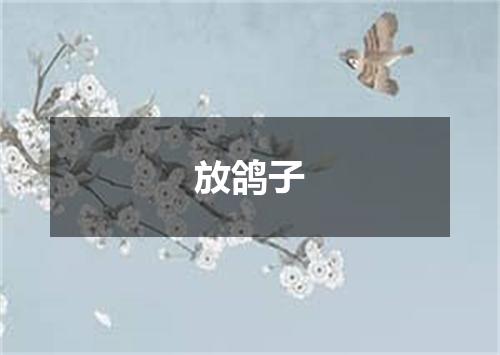 放鸽子
