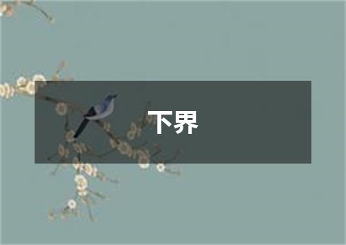 下界