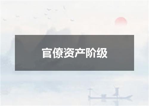 官僚资产阶级