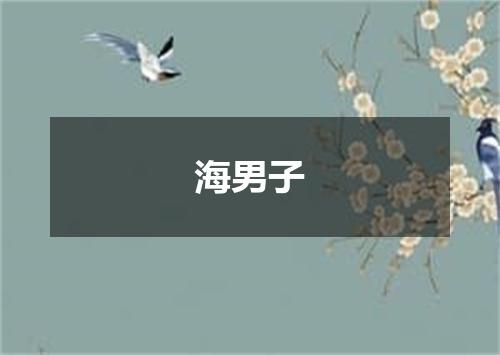 海男子