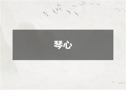 琴心
