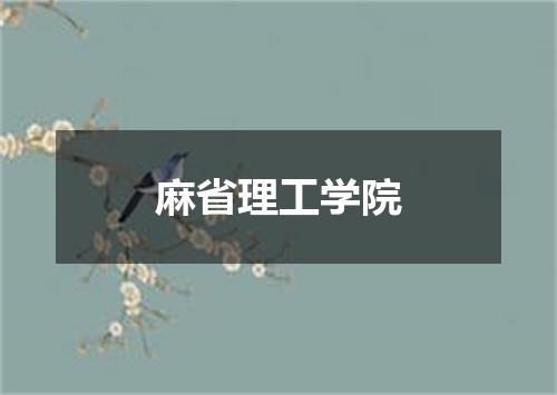 麻省理工学院
