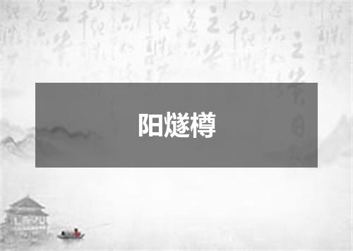 阳燧樽