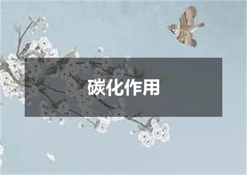 碳化作用