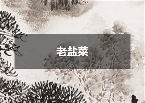 老盐菜