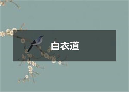 白衣道